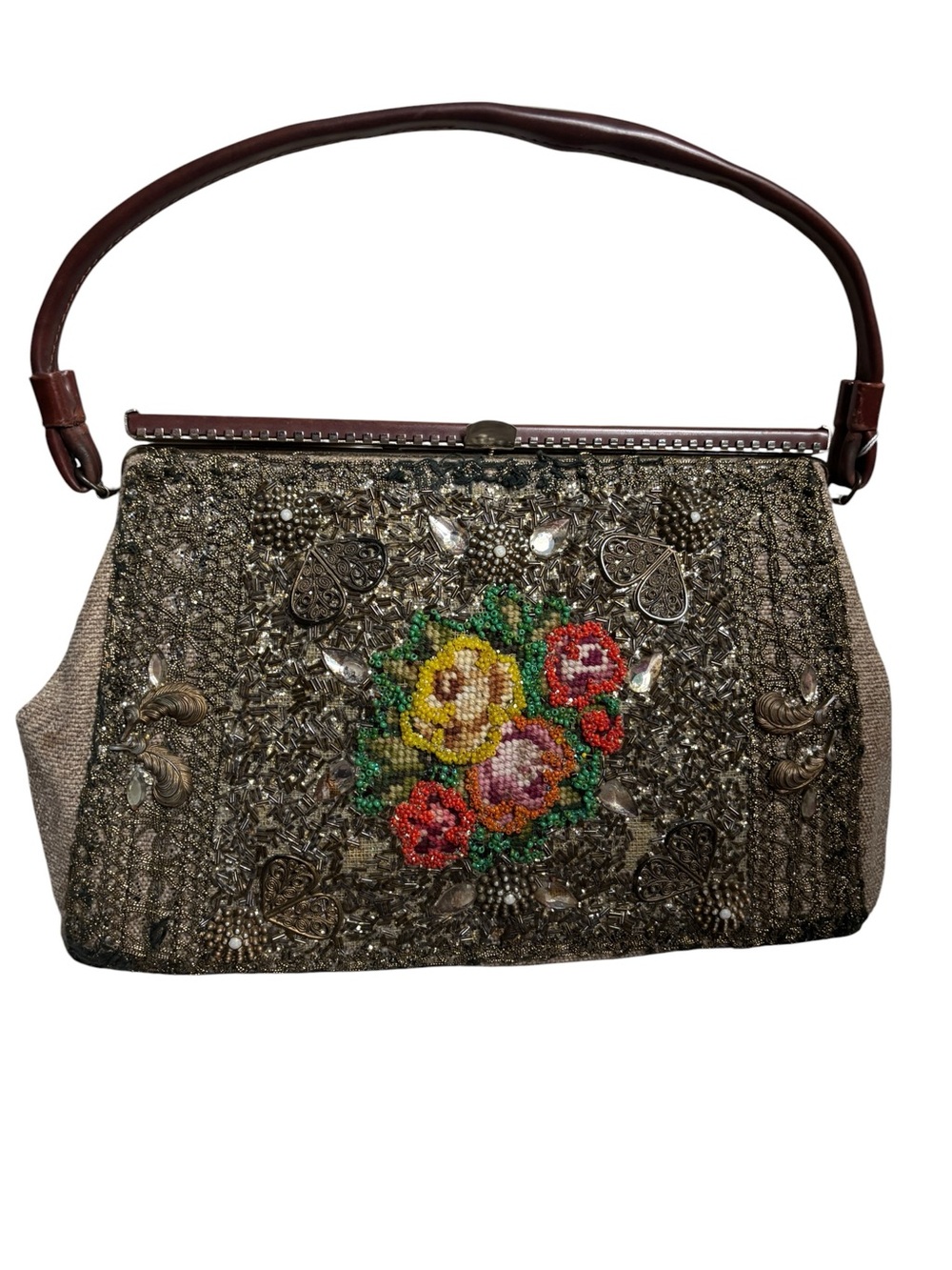 Vintage Beaded Bag